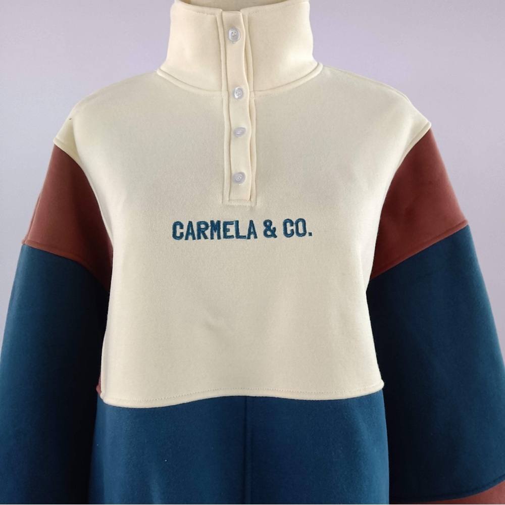 Carmela & Co. Colorblock Pullover